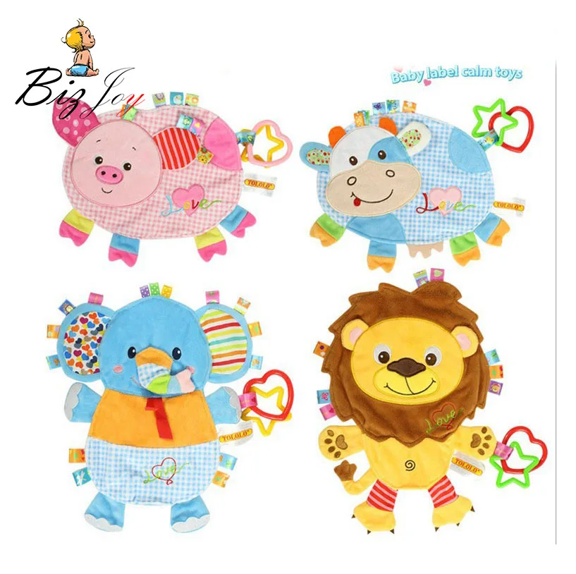 TOP 27cm Safety Baby Infant Preferred Soft Appease Towel Toys Calm Doll Cute Pig Cow Lion Teether Developmental Crib Stroller
TOP 27cm Safety Baby Infant Preferred Soft Appease Towel Toys Calm Doll Cute Pig Cow Lion Teether Developmental Crib Stroller