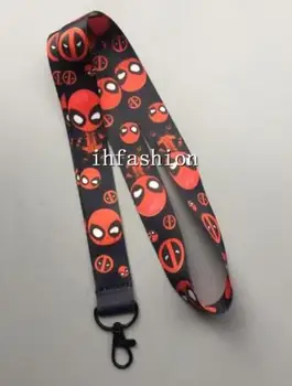 100pcs anime cartoon Deadpool Key Lanyard Badge ID Cards Holders Neck Straps with Keyring Gifts Party Favors
100pcs anime cartoon Deadpool Key Lanyard Badge ID Cards Holders Neck Straps with Keyring Gifts Party Favors