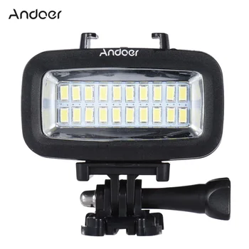 Andoer High Power 700LM Diving Video Fill-in Light LED Lighting Lamp with Diffuser for GoPro SJCAM Xiaomi Yi Action Camera
Andoer High Power 700LM Diving Video Fill-in Light LED Lighting Lamp with Diffuser for GoPro SJCAM Xiaomi Yi Action Camera