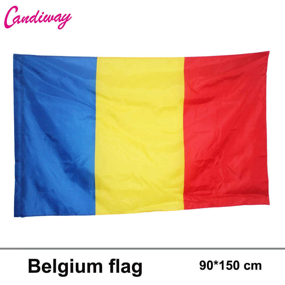 Image FreeShipping 3*5FT 90*150cm Hanging  Romania  Flag Office Activity parade Festival Home Decoration 2016 New fashion