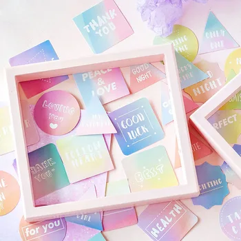 45pcs /box Best Wisher For You Mini Decorative Stickers Scrapbooking DIY Diary Album Stick Label Decor Student Supply
45pcs /box Best Wisher For You Mini Decorative Stickers Scrapbooking DIY Diary Album Stick Label Decor Student Supply