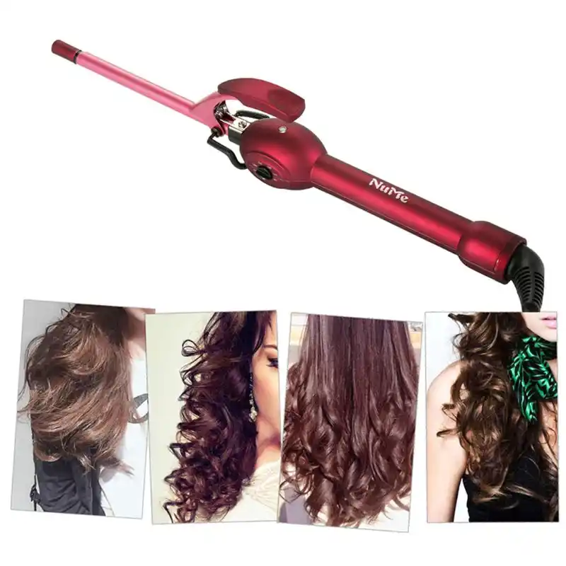 Hair Curler Professional 9mm Unisex Curling Iron Tourmaline