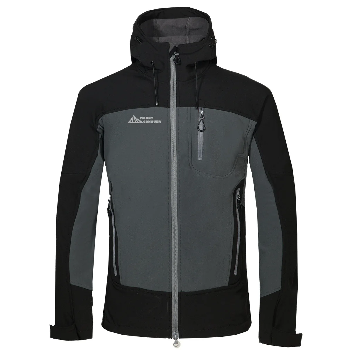 MOUNT CONQUER Winter men's new outdoor climbing camping assault coat composite velvet soft shell warm wear coat breathable 1716
MOUNT CONQUER Winter men's new outdoor climbing camping assault coat composite velvet soft shell warm wear coat breathable 1716