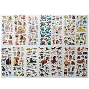 10PCS/set Animals Scrapbooking Bubble Puffy Stickers Tigers Lions dinosaur Scrapbook Phone Laptop stickers Kids Toys
10PCS/set Animals Scrapbooking Bubble Puffy Stickers Tigers Lions dinosaur Scrapbook Phone Laptop stickers Kids Toys