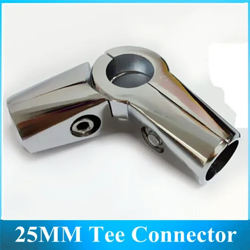 25mm Tee Pipe Fittings / Adjustable Angle / Shelf Display Rack Movable Joints for Assembly Stainless Steel Tube 6pcs
25mm Tee Pipe Fittings / Adjustable Angle / Shelf Display Rack Movable Joints for Assembly Stainless Steel Tube 6pcs