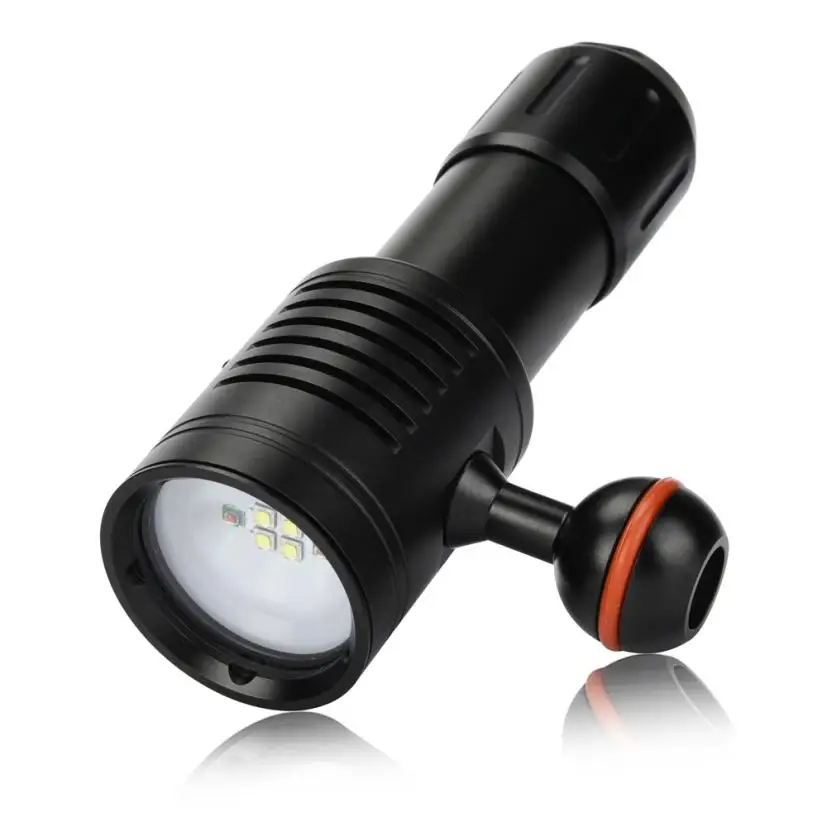 Outdoor Camping Cycling D02 Scuba LED Diving Flashlight Underwater 100M Video/Camera Photography Light Torch Flashlig Lamp PJ4
Outdoor Camping Cycling D02 Scuba LED Diving Flashlight Underwater 100M Video/Camera Photography Light Torch Flashlig Lamp PJ4
