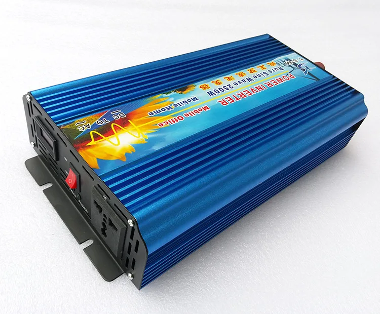 Off grid converter DC 24V to AC 220V 2500W 5000w pure sine wave power inverter free shipping
Off grid converter DC 24V to AC 220V 2500W 5000w pure sine wave power inverter free shipping
