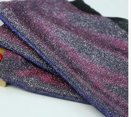 metallic stretch lurex jersery fabric 160cm wide