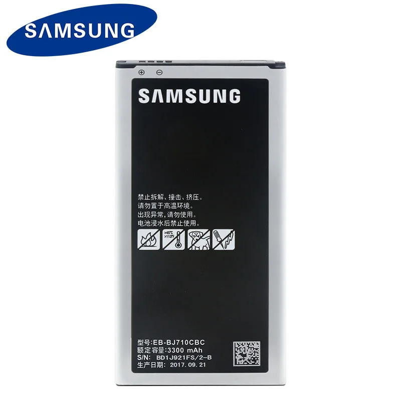 Original Samsung Galaxy J7 (2016 Edition) Battery for J710 J710F J710FN J710M J710H J7(2016) DUOS EB-BJ710CBC 3300 mAh no NFC
Original Samsung Galaxy J7 (2016 Edition) Battery for J710 J710F J710FN J710M J710H J7(2016) DUOS EB-BJ710CBC 3300 mAh no NFC