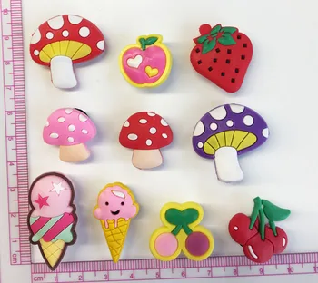 CCOR 30PCS PVC Fresh fruit and mushroom Shoe Charms Fit Kid's Cross Shoes, Cross Bracelets, Shoe Accessories, Children gift
CCOR 30PCS PVC Fresh fruit and mushroom Shoe Charms Fit Kid's Cross Shoes, Cross Bracelets, Shoe Accessories, Children gift