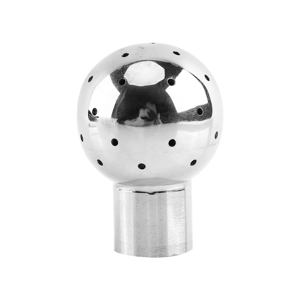 1/2 inch Cleaning Spray Balls BSP Female Thread Stainless Steel Sanitary Clean Rotating Nozzle Spray Ball Cleaning Ball
1/2 inch Cleaning Spray Balls BSP Female Thread Stainless Steel Sanitary Clean Rotating Nozzle Spray Ball Cleaning Ball