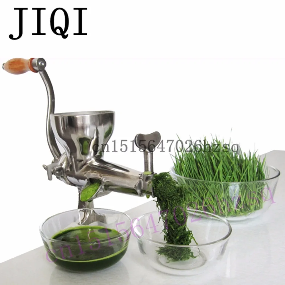 Image Hand wheat Grass Juicer ,Stainless Steel manual Auger Slow Juice Ideal for Fruit ,Vegetables ,Wheatgrass ,orange juice extractor