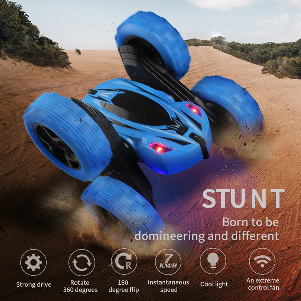 CHAMSGEND Children's Kids 360 Rotate Stunt Car Model RC 4WD High Speed Remote Control Off Road Toy Car Model Mini Toy Car
CHAMSGEND Children's Kids 360 Rotate Stunt Car Model RC 4WD High Speed Remote Control Off Road Toy Car Model Mini Toy Car