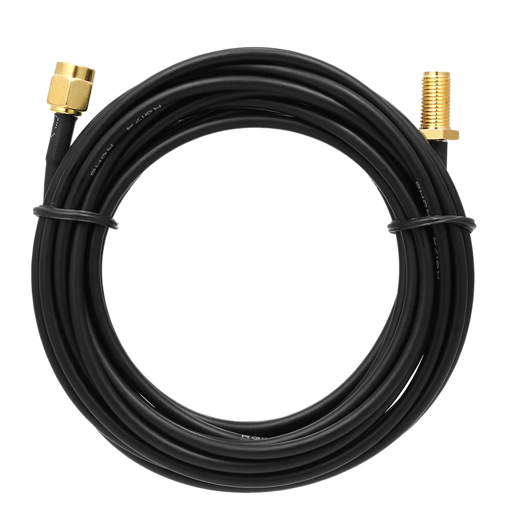 Antenna Extension Cable 3 Meter RP-SMA Male Plug to RP-SMA Female Jack Adapter Conversion Line For 2.4GHz WiFi 2G 3G 4G Antenna
Antenna Extension Cable 3 Meter RP-SMA Male Plug to RP-SMA Female Jack Adapter Conversion Line For 2.4GHz WiFi 2G 3G 4G Antenna