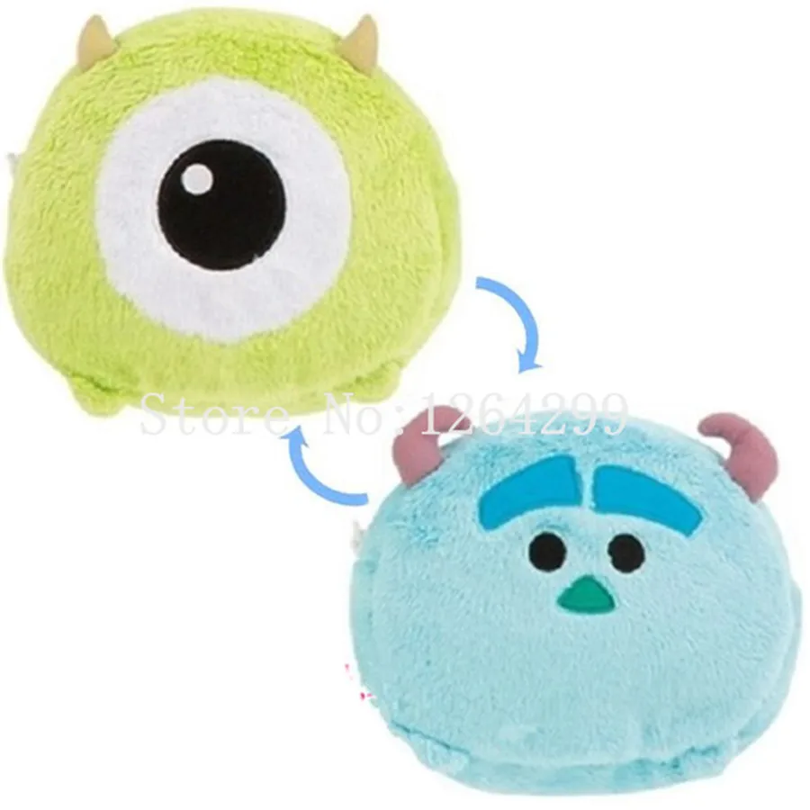 New Tsum Tsum Monsters University Sulley and Mike Girls Woman Small Reversible Plush Stuffed Cosmetic Bags Cases For Children
New Tsum Tsum Monsters University Sulley and Mike Girls Woman Small Reversible Plush Stuffed Cosmetic Bags Cases For Children