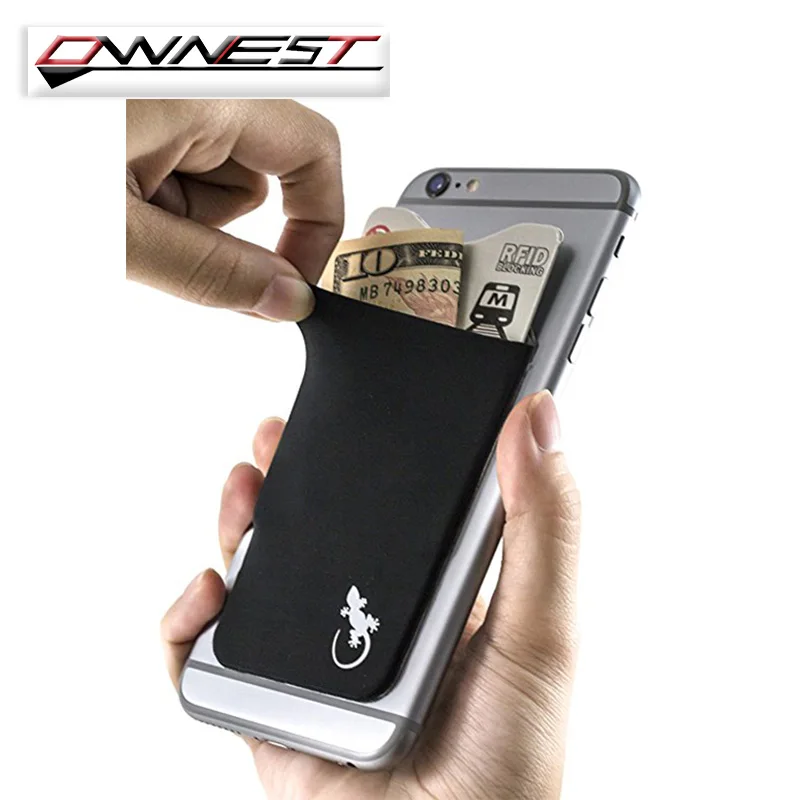 Elastic Stretchy Lycra Cell Phone Wallet Case Credit ID Card Holder Pocket Stick On 3M Adhesive Universally fits most Cell Phone
Elastic Stretchy Lycra Cell Phone Wallet Case Credit ID Card Holder Pocket Stick On 3M Adhesive Universally fits most Cell Phone