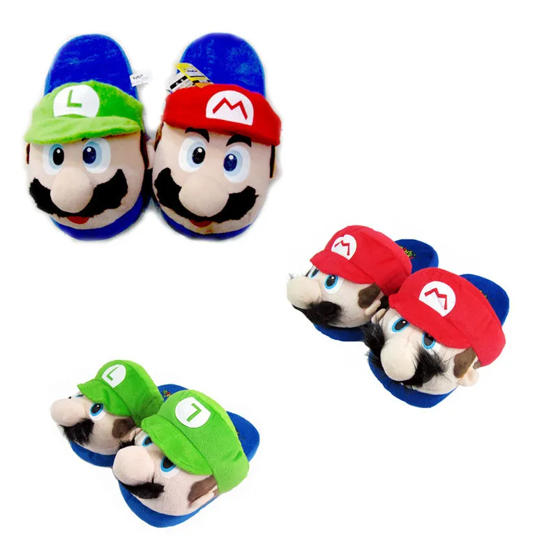 27cm Super Mario Bros Slipper Mario Luigi Winter Warm Indoor Stuffed Slipper for Teenagers and Adults
27cm Super Mario Bros Slipper Mario Luigi Winter Warm Indoor Stuffed Slipper for Teenagers and Adults