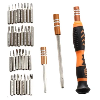 

Jakemy JM 8110 33 in 1 33 pcs Interchangeable magnetic Screwdriver Kit Repairing Tools Set