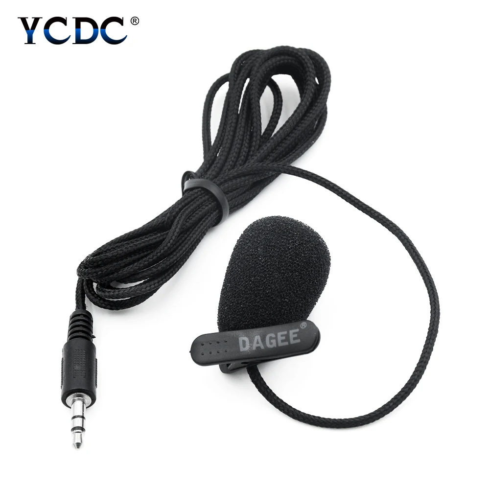 YCDC Hands Free Clip On Lapel Wired condenser lavalier Microphone 3.5mm For Phone Camera Recorder PC for studio microphone
YCDC Hands Free Clip On Lapel Wired condenser lavalier Microphone 3.5mm For Phone Camera Recorder PC for studio microphone