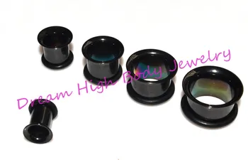 HENGKE New Single Flare Flesh Tunnel Ear Plugs Black Ear Expander Stretchers 6-14mm Earring Men's jewelry 316L stainless Steel
HENGKE New Single Flare Flesh Tunnel Ear Plugs Black Ear Expander Stretchers 6-14mm Earring Men's jewelry 316L stainless Steel