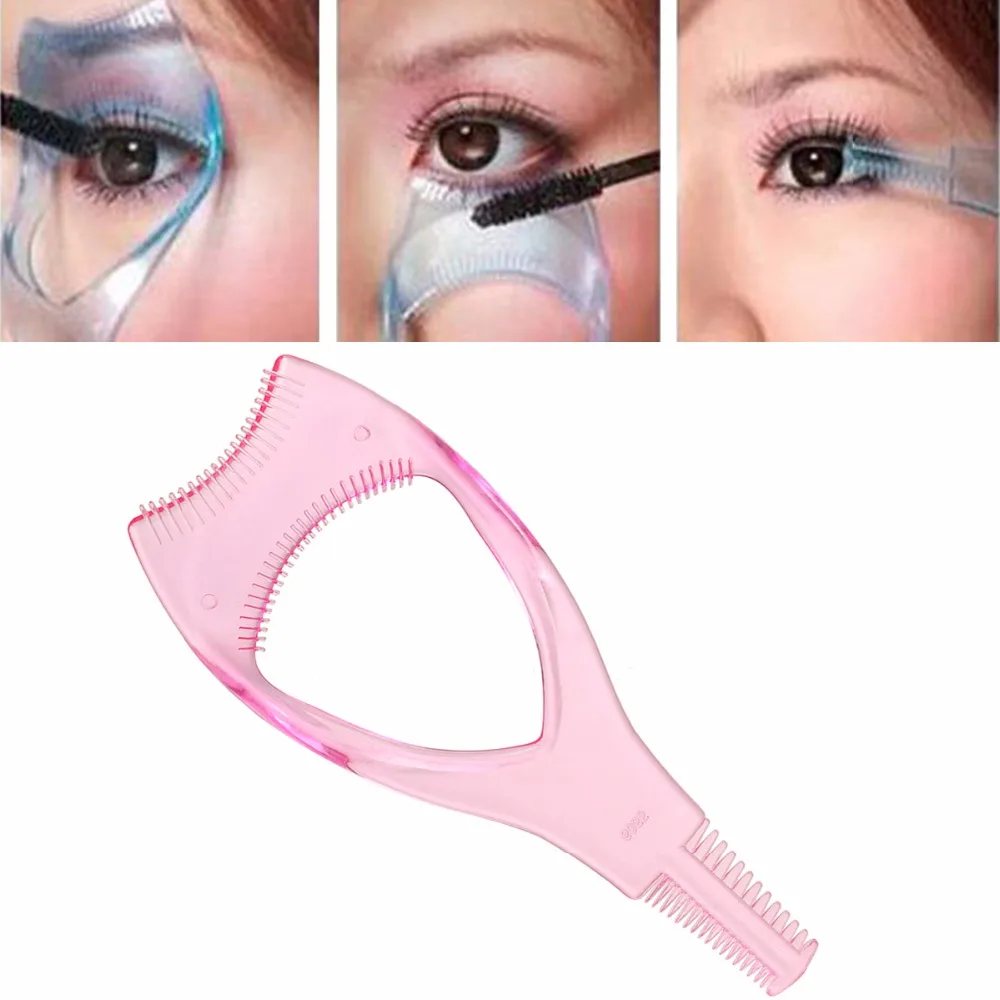3 In 1 Makeup Eyelash Stencil Eyelashes Comb Mascara Applicator Lashes Extension Guide Card Random Color
3 In 1 Makeup Eyelash Stencil Eyelashes Comb Mascara Applicator Lashes Extension Guide Card Random Color