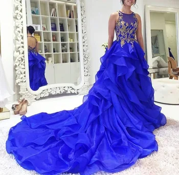 Royal Blue Applique A Line Evening Prom Dresses Long Sexy Pleat Formal Party Gowns Abendkleider Robe De Soiree
Royal Blue Applique A Line Evening Prom Dresses Long Sexy Pleat Formal Party Gowns Abendkleider Robe De Soiree