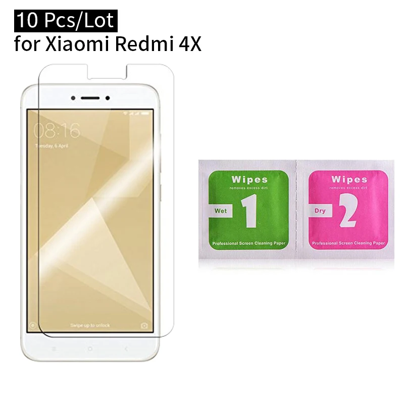 10 шт. оптовая продажа защита для экрана Xiaomi Redmi 4A стекло 4a закаленное | Мобильные