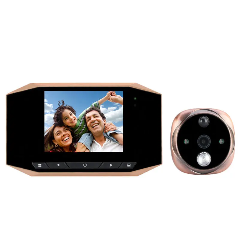 Salife New Arrival Digital Wireless Door Peephole Viewer 3.5" PIR Motion Detection Auto Recroding Video Peephole Door Camera
Salife New Arrival Digital Wireless Door Peephole Viewer 3.5" PIR Motion Detection Auto Recroding Video Peephole Door Camera
