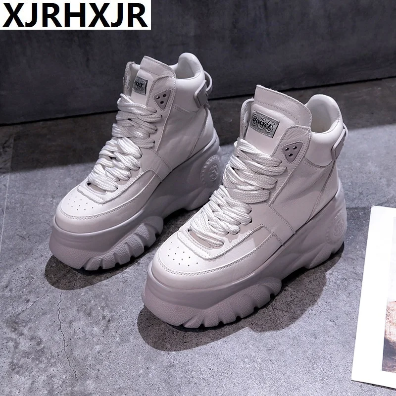 XJRHXJR Chunky High Heel Shoes Sneakers Women 2019 Spring Female Casual Shoes High Top Platform Sneakers For Women White Sneaker
XJRHXJR Chunky High Heel Shoes Sneakers Women 2019 Spring Female Casual Shoes High Top Platform Sneakers For Women White Sneaker