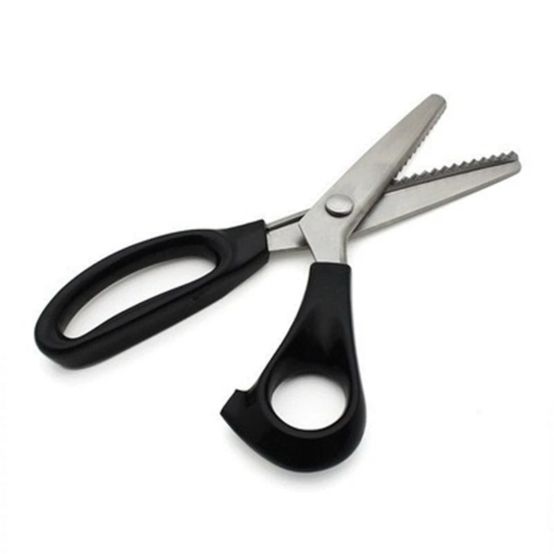 23.5cm ZigZag Sewing Cut Dressmaking Tailor Shear Pinking Scissor Leather Craft Fabric Upholstery Tool Textile denim
23.5cm ZigZag Sewing Cut Dressmaking Tailor Shear Pinking Scissor Leather Craft Fabric Upholstery Tool Textile denim