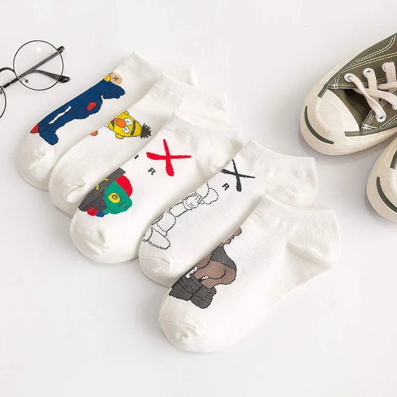 Dreamlikelin Women Cartoon Sesame Street Socks Girl's Funny White Socks Cotton Breathable Cute Low Ankle Socks for Gift
Dreamlikelin Women Cartoon Sesame Street Socks Girl's Funny White Socks Cotton Breathable Cute Low Ankle Socks for Gift