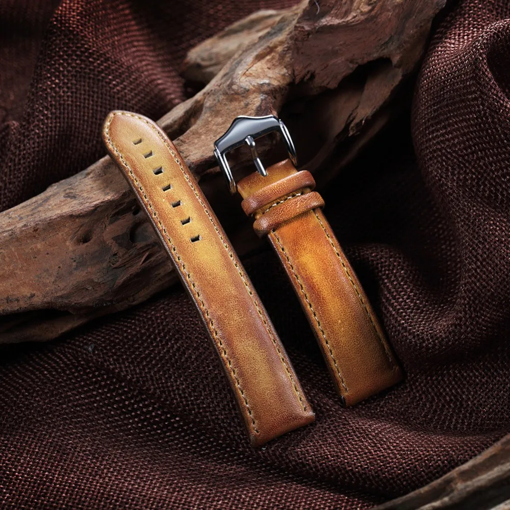 20mm 22mm Genuine Leather Watch Band Oil Wax Leather/Crazy Horse Leather Watch Strap Replacement Wrist Straps for Men for Women
20mm 22mm Genuine Leather Watch Band Oil Wax Leather/Crazy Horse Leather Watch Strap Replacement Wrist Straps for Men for Women