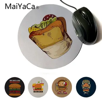 MaiYaCa My Favorite Burger with green sign DIY Design Pattern Game mousepad Custom Design Gaming Computer Round Mouse pads
MaiYaCa My Favorite Burger with green sign DIY Design Pattern Game mousepad Custom Design Gaming Computer Round Mouse pads
