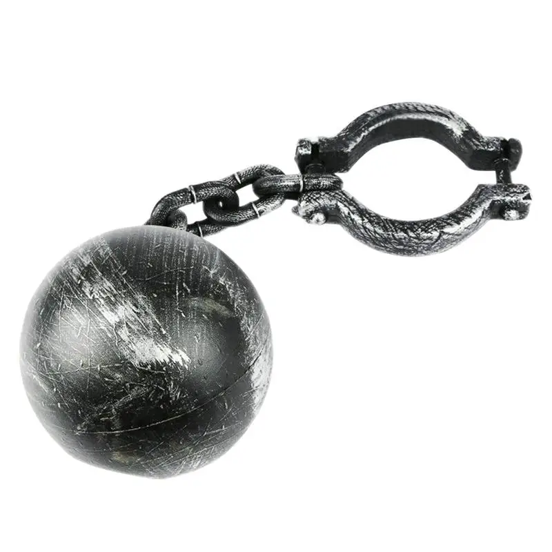 1 Pcs Plastic Shackles Prop Realistic Durable Criminal Iron Chain Costume Accessories Prisoner Prop Halloween Prop
1 Pcs Plastic Shackles Prop Realistic Durable Criminal Iron Chain Costume Accessories Prisoner Prop Halloween Prop