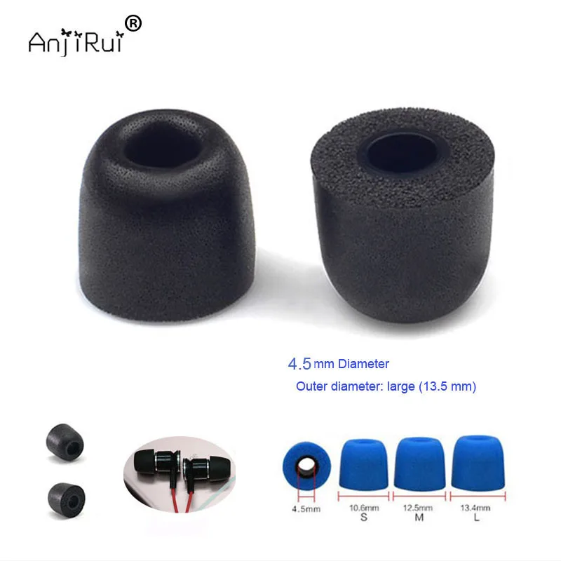 1Pair ANJIRUI Memory Foam Eartips Tips Ear Cups For In-ear Headphones 4.7mm-5.5mm Earphones Enhanced Bass Ear Pads
1Pair ANJIRUI Memory Foam Eartips Tips Ear Cups For In-ear Headphones 4.7mm-5.5mm Earphones Enhanced Bass Ear Pads