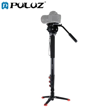 PULUZ Camera Tripod Set For SONY Four-Section Telescoping Monopod+Fluid Head+Support Base Bracket Tripod Kits For Canon
PULUZ Camera Tripod Set For SONY Four-Section Telescoping Monopod+Fluid Head+Support Base Bracket Tripod Kits For Canon