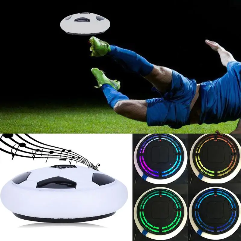 Led Light Music Flashing Soccer Ball Toys Colorful Air Power Soccer Disc Indoor Hovering Football Gliding Outdoor Kids Toy Gift 
Led Light Music Flashing Soccer Ball Toys Colorful Air Power Soccer Disc Indoor Hovering Football Gliding Outdoor Kids Toy Gift
