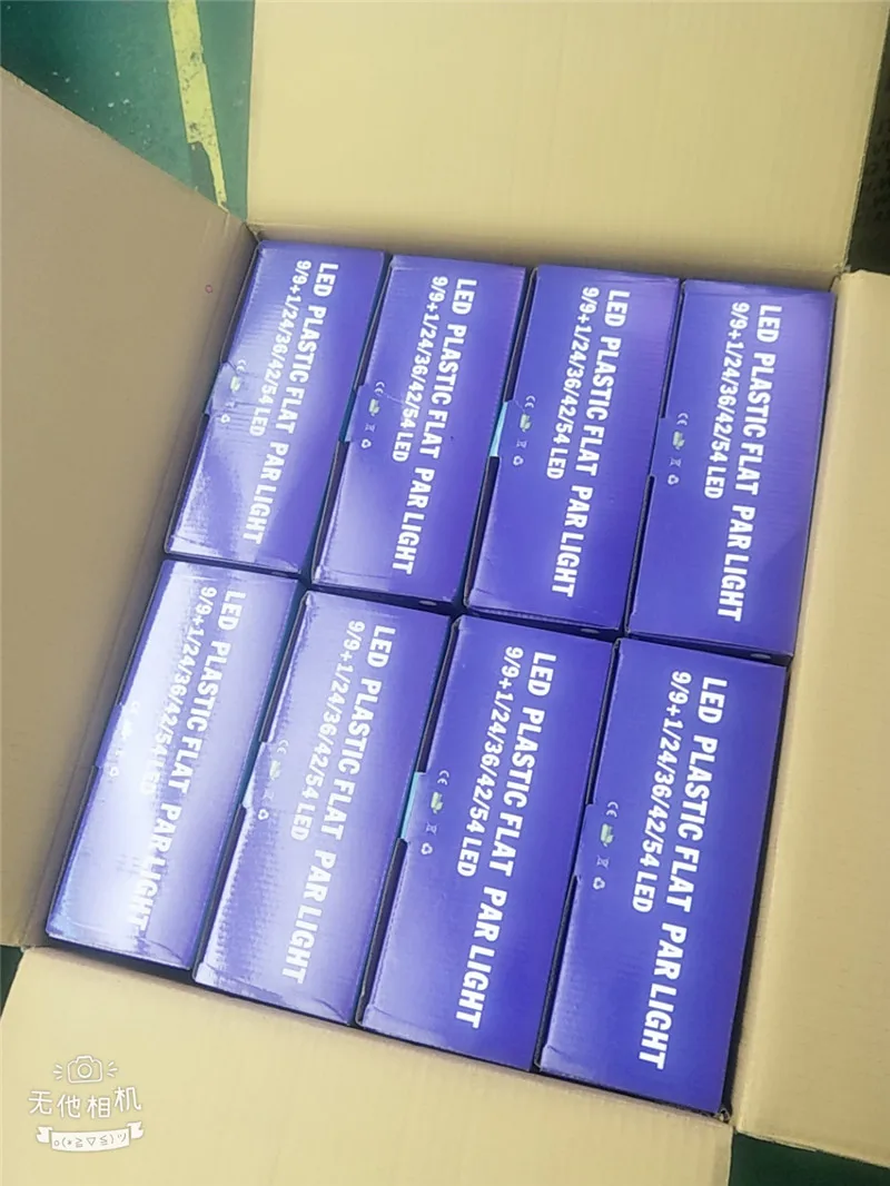 1w 54pcs rgb led par 08