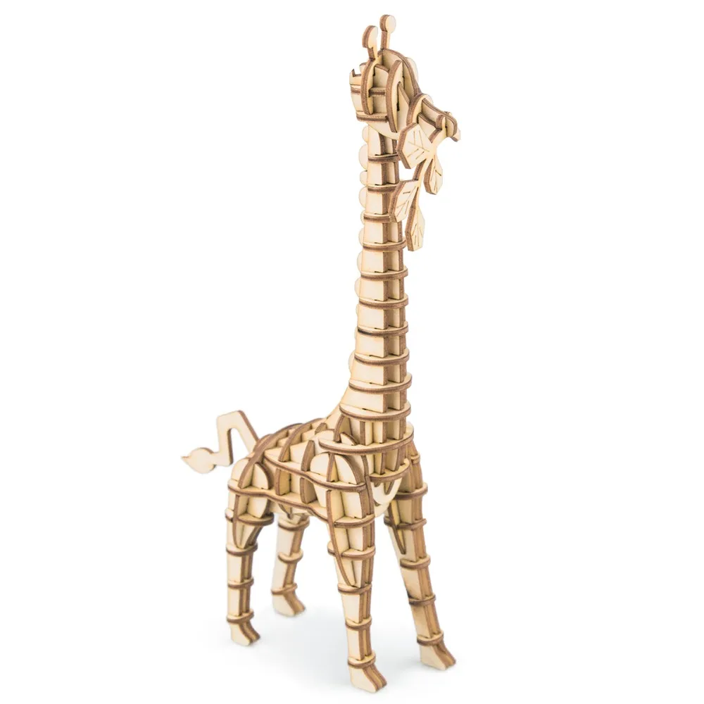 Robotime 3D Wooden Jigsaw Puzzle DIY Giraffe Animal Model Toys Assembly Model Wood Desk Decor for Children TG206 Drop Shipping
Robotime 3D Wooden Jigsaw Puzzle DIY Giraffe Animal Model Toys Assembly Model Wood Desk Decor for Children TG206 Drop Shipping