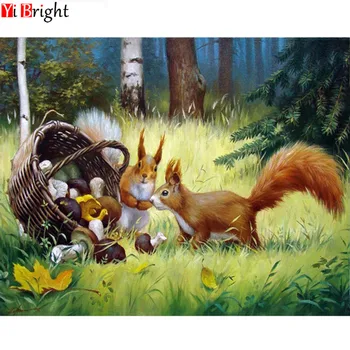 5D DIY Full Square Diamond Painting Animal squirrel harvest food 3D Diamond Embroidery Rhinestone Mosaic Home Decoration ZKY
5D DIY Full Square Diamond Painting Animal squirrel harvest food 3D Diamond Embroidery Rhinestone Mosaic Home Decoration ZKY
