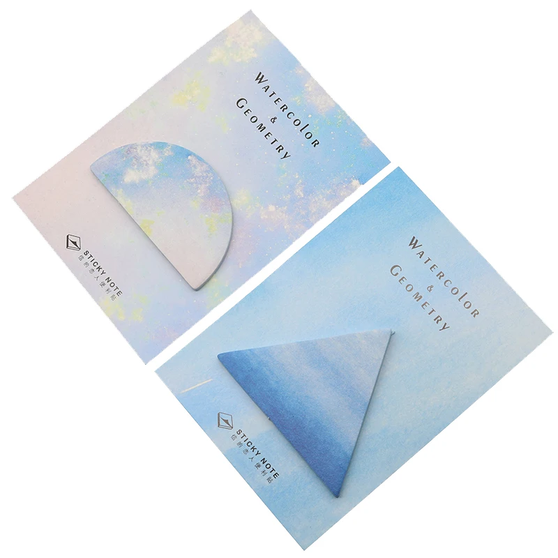 4pc Beautiful Watercolors, Geometric Triangles Polygons Memos Stickers Children'S Free Gifts Learning Office Stationery
4pc Beautiful Watercolors, Geometric Triangles Polygons Memos Stickers Children'S Free Gifts Learning Office Stationery