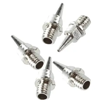 Nozzle Replacement Stainless Steel 0.2mm for Airbrush 5Pcs