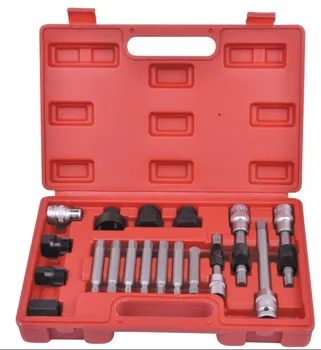 18pc Alternator Pulley Service Repair Tool Kit Set
18pc Alternator Pulley Service Repair Tool Kit Set