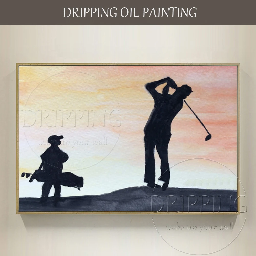 Cheap Price Wall Art Oil Painting Artist Hand-painted Playing Golf Oil Painting on Canvas Modern Golf Oil Painting for Wall Art
Cheap Price Wall Art Oil Painting Artist Hand-painted Playing Golf Oil Painting on Canvas Modern Golf Oil Painting for Wall Art