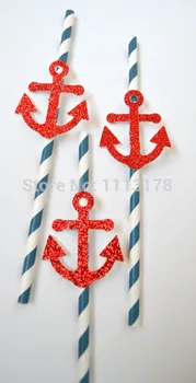 2019 new cheap glitter red Anchor Straws birthday baby shower Weddings, Bridal Showers. Party Paper Straws
2019 new cheap glitter red Anchor Straws birthday baby shower Weddings, Bridal Showers. Party Paper Straws