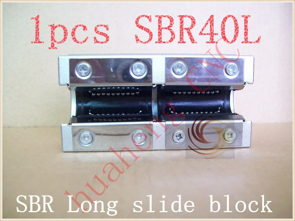 SBR40LUU aluminum block 40mm Linear motion ball bearing slide block match use SBR40 40mm linear guide rail 1pcs
SBR40LUU aluminum block 40mm Linear motion ball bearing slide block match use SBR40 40mm linear guide rail 1pcs