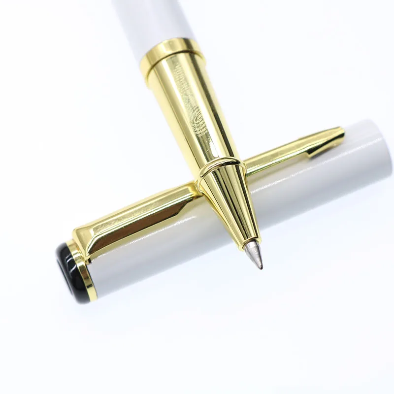 High-End Fashion Metal Gel Pen White Gold Pen Case Black Ink Business Office Writing Supplies Children Student Stationery Prizes
High-End Fashion Metal Gel Pen White Gold Pen Case Black Ink Business Office Writing Supplies Children Student Stationery Prizes