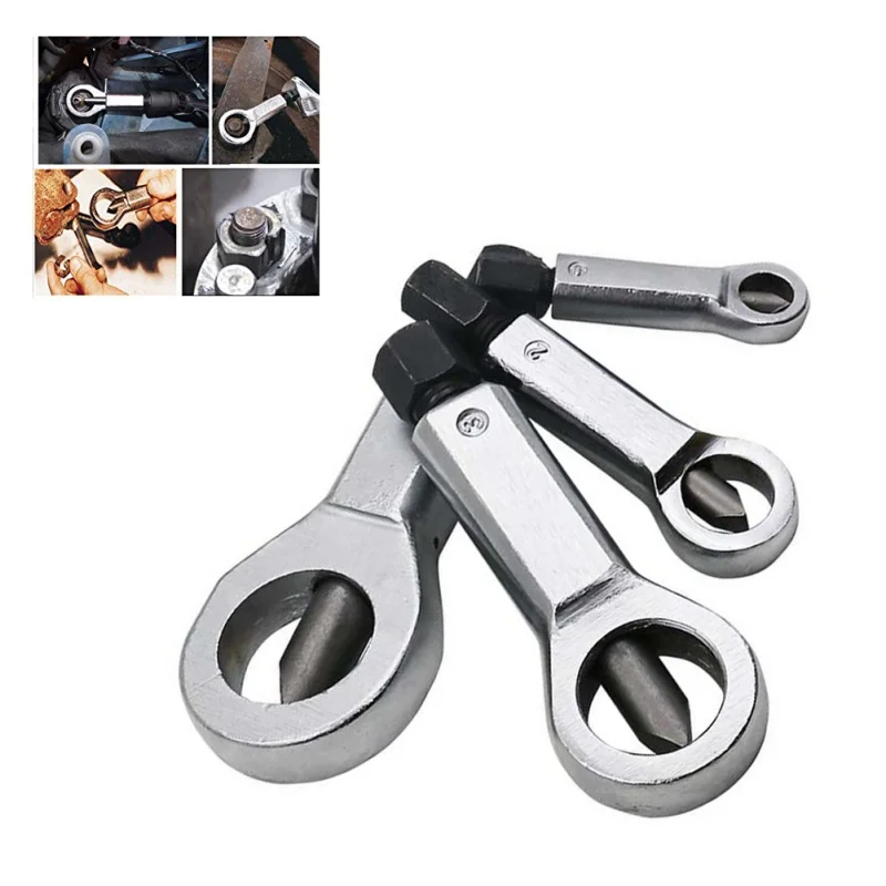 Nut Splitter Set for Removing Seized Damaged Stuck Nuts Bolts Heavy Duty Rust Resistant Damaged Nut Splitter Remover
Nut Splitter Set for Removing Seized Damaged Stuck Nuts Bolts Heavy Duty Rust Resistant Damaged Nut Splitter Remover