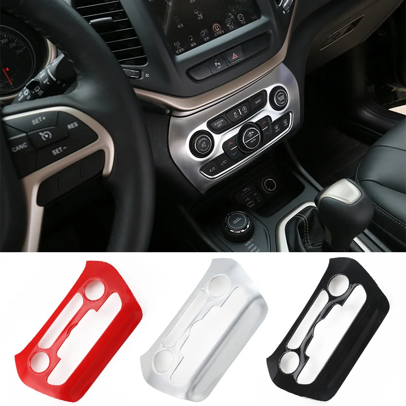 MOPAI ABS Car Air Condition Panel Decoration Cover Stickers for Jeep Cherokee 2014 Up Interior Console Accessories Car Styling
MOPAI ABS Car Air Condition Panel Decoration Cover Stickers for Jeep Cherokee 2014 Up Interior Console Accessories Car Styling