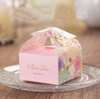 50 Pcs Beautiful Series Portable Candy Box, Flower Buckle Paper Bag with White Ribbon,Gift Packaging Boxes for Weeding Party
50 Pcs Beautiful Series Portable Candy Box, Flower Buckle Paper Bag with White Ribbon,Gift Packaging Boxes for Weeding Party